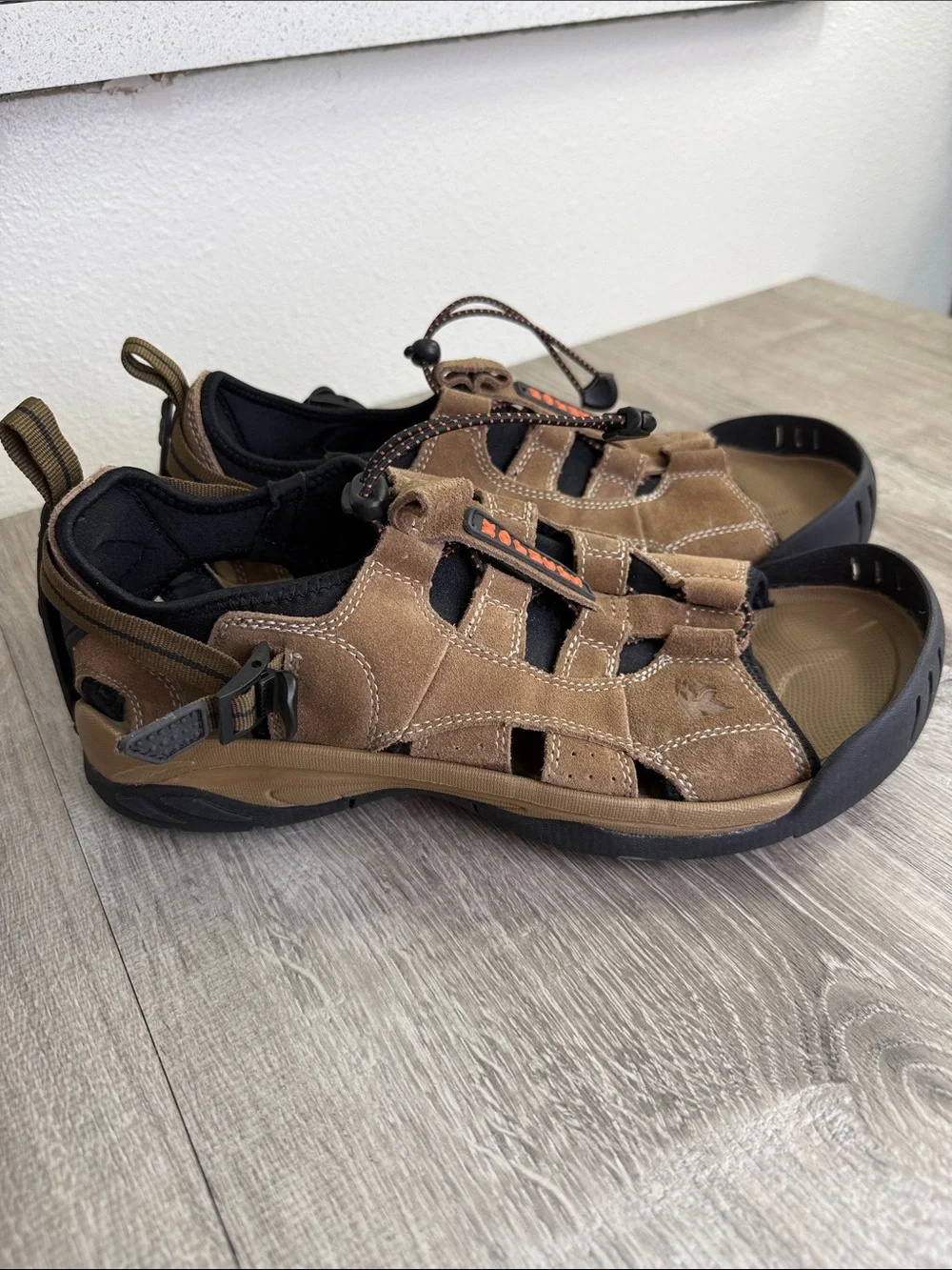 Men's Brown Outdoor Sport Sandals cleats